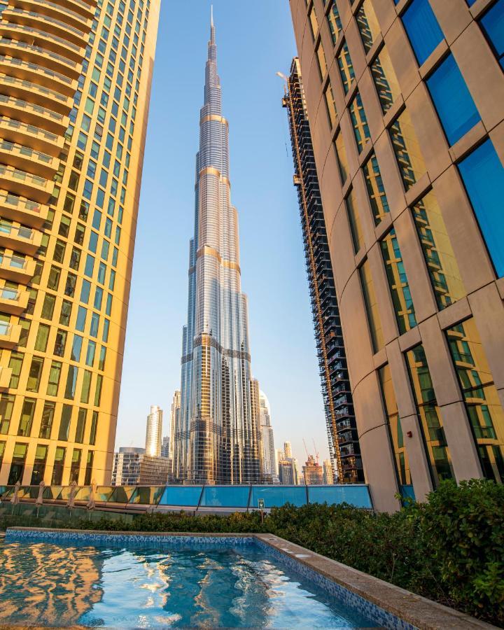 First Class 3Br With Full Burj Khalifa And Fountain View ドバイ エクステリア 写真