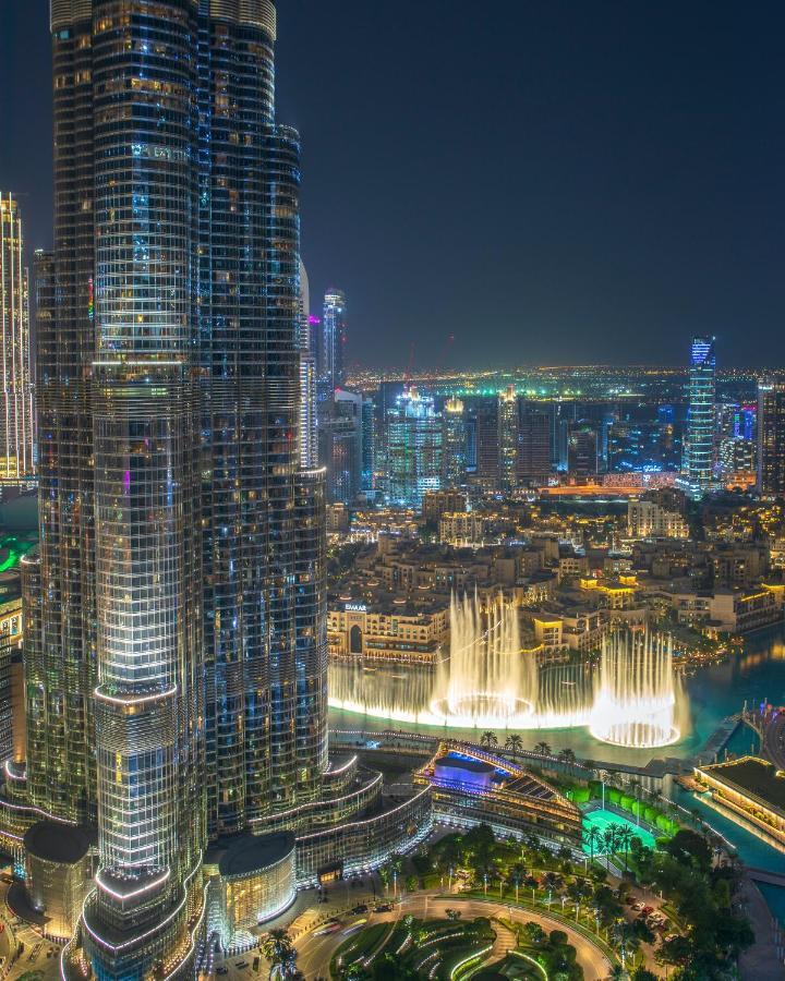 First Class 3Br With Full Burj Khalifa And Fountain View ドバイ エクステリア 写真
