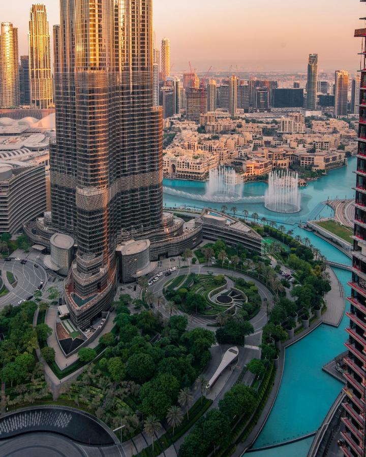 First Class 3Br With Full Burj Khalifa And Fountain View ドバイ エクステリア 写真