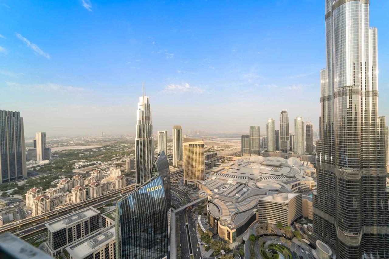 First Class 3Br With Full Burj Khalifa And Fountain View ドバイ エクステリア 写真